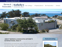 Tablet Screenshot of basothebysrealty.com